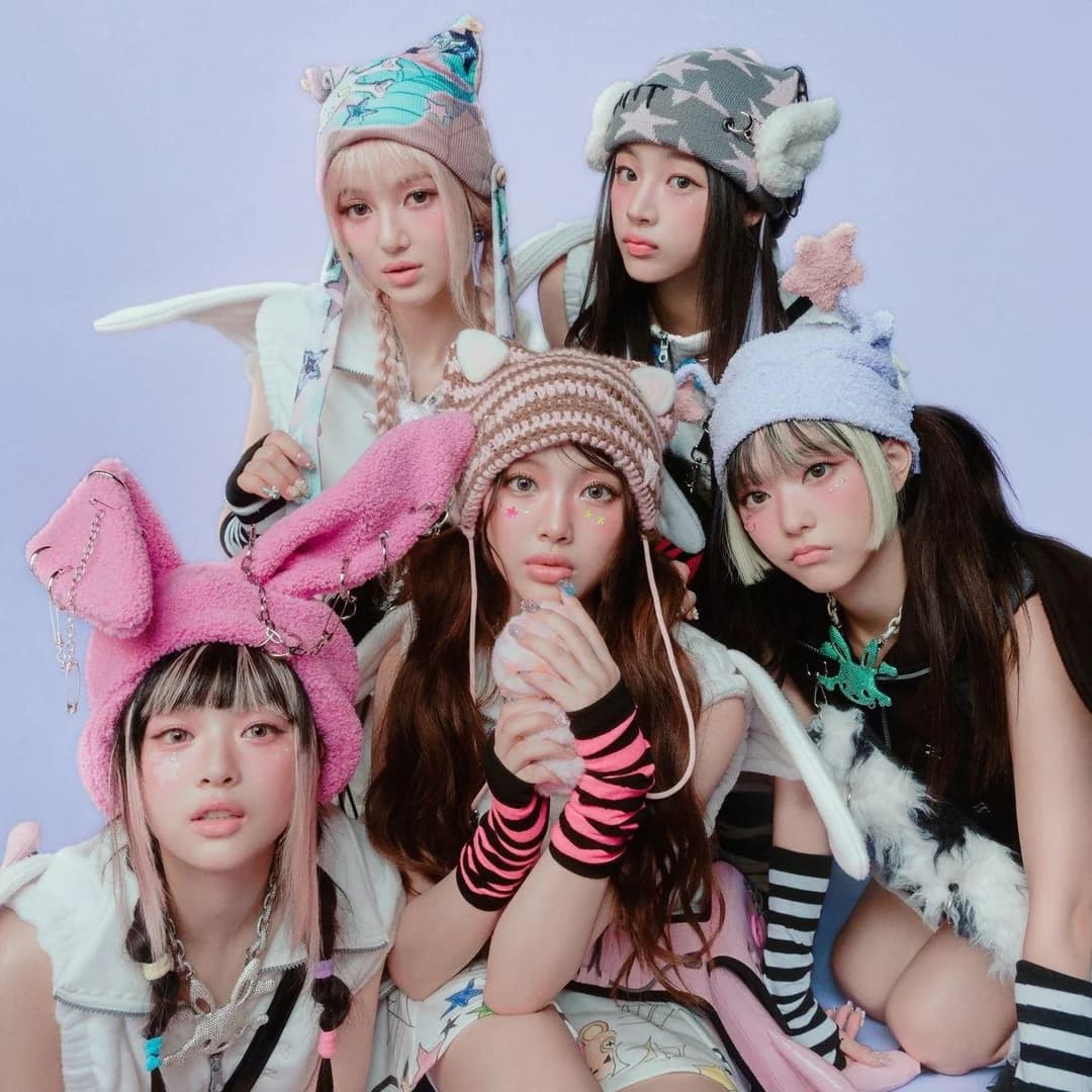 New Jeans members group profile pic
